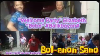 quotWelcome Partyquot Elizabeth quotBebequot Balikbayan [upl. by Korns]