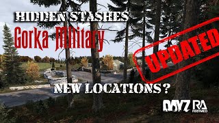 Gorka Military 3 Hidden stashes  Devs moved stash locations DayZ Rearmed dayzrearmed [upl. by Richel]