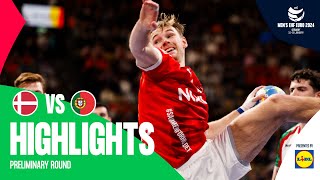 Getting the job done  Denmark vs Portugal  Highlights  Mens EHF EURO 2024 [upl. by Toshiko102]