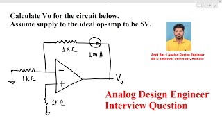 Texas Instruments Analog Design Engineer Interview Question [upl. by Ultima368]