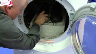 LG Clothes Dryer  How to use a dryer dry rack [upl. by Iccir391]