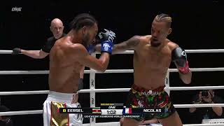 Alexis Nicolas VS Regian Eersel  Full Fight  One Fc [upl. by Eldora77]