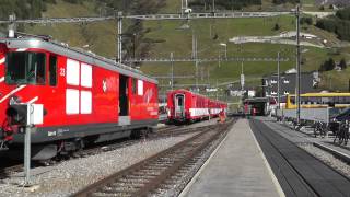 Andermatt 2013 MGB Glacier Express und mehr [upl. by Hemetaf]