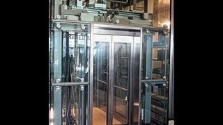 2012 Mitsubishi elevator with amazing chimes at Rotterdam central station Netherlands [upl. by Doyle]