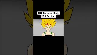 DBZ Bardock Meets EOB Bardock shorts dragonball dragonballsuper bardock [upl. by Joice894]