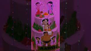 Cartoon special cake chota bheem theme [upl. by Irret]