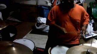 Earnest Pugh  The Great I Am Drum Cover [upl. by Annahgiel]