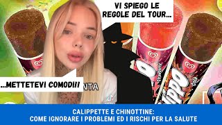 CALIPPETTE E CHINOTTINE COME IGNORANO I PROBLEMI ED I RISCHI PER LA SALUTE [upl. by Ymaral]