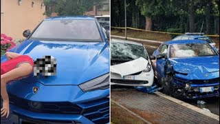 DUE YOUTUBER ITALIANI NOLEGGIANO UNA LAMBORGHINI E DOPO UN INCIDENTE MU0RE UN BAMBINO DI 5 ANNI [upl. by Arries]