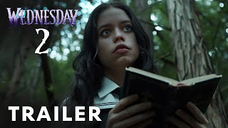 Wednesday Season 2 2024  Trailer  Jenna Ortega [upl. by Enitsirt314]