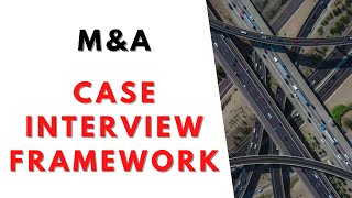 How to approach a MampA case interview [upl. by Rafaelita]