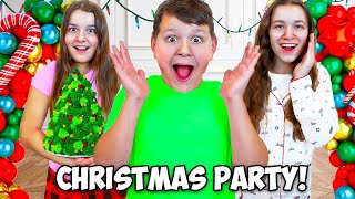 I Threw a SECRET CHRiSTMAS PARTY and my PARENTS had NO IDEA gone wrong [upl. by Lorita]