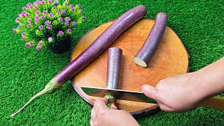 Bengali Famous Crispy And Very Tasty Eggplant  Brinjal Recipe  Easy Snacks Recipe [upl. by Edik]