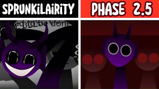 Sprunkilairity vs Phase 25  The Scariest Mods in Sprunki Incredibox [upl. by Leahcimnaj224]