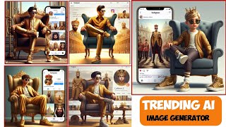 How to create Instagram Viral 3D Ai Social media Images  Bing image creator tutorial FREE  Bing ai [upl. by Kahlil]