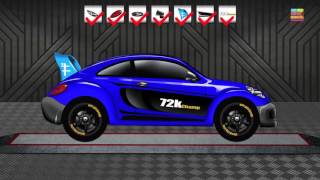 Sports Car  Cars  Cartoon Cars  Cars Race  Kids Sports Car [upl. by Ibed]