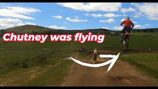 Rhynie motocross rd 3 2024 motocross gopro honda [upl. by Annuaerb373]