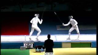 Fencing CWCH 2010 Womens Foil Gold Medal Match [upl. by Rozina]