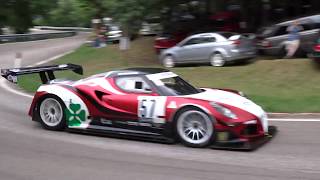 69ª Trento Bondone  Marco Gramenzi  Alfa Romeo 4C [upl. by Akinor]