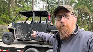 Can am Defender DragonFire Doors ride review canamdefender dragonfire canam sidebyside [upl. by Ezana]