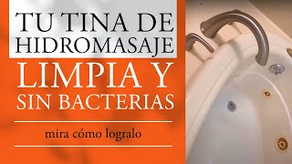 ¡Desinfección de sistema de hidromasaje DIY [upl. by Refannej]