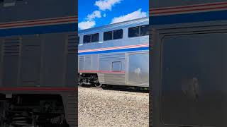 Amtraks California Zephyr Passing through WP [upl. by Shakespeare]