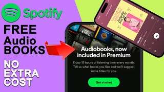 Spotify Free Audiobooks Feature with Premium Explained Spotify vs Audible [upl. by Cohette]