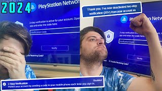 ps4 2024 2 step verification fix FINALLY SIGNED IN TO MY ACCOUNT [upl. by Ire]