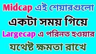 এই শেয়ারগুলো Midcap থেকে খুব তাড়াতাড়ি Largecap এ পরিণত হবে  Midcap Stocks [upl. by Hilde555]