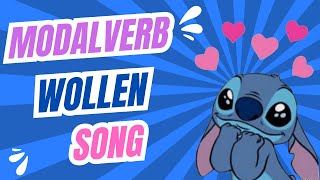 📚✨Modalverb WOLLEN ‑ SONG📝👩‍🏫 [upl. by Guthrey894]