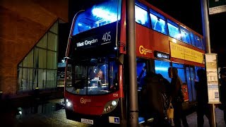 F1FULL KICKDOWN Voith Enviro 400 on Route 405 GoAhead London [upl. by Liagiba]