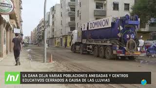 14112024 La Dana sigue sin dar tregua y ha dejado varias poblaciones anegadas por el agua [upl. by Acirederf]