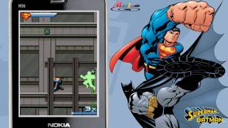 HD Glu 2008  Superman amp Batman Hero United Java Mobile Phone Game [upl. by Aubert]