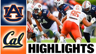 Auburn vs California Highlights  College Football Week 2  2023 College Football [upl. by Yanad698]