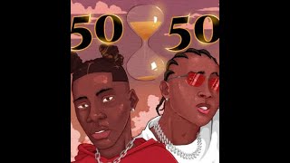 Vasa Ft Bella Shmurda – 50 50 Remix Official Lyric Video [upl. by Raynah264]