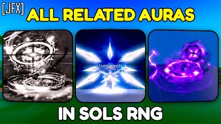 SOLS RNG LORE  All CONNECTED Auras In Sols RNG FULLY EXPLAINED [upl. by Yci]