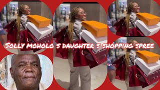 is Solly Moholos daughter being tone deaf Gucci shopping spree [upl. by Kittie]