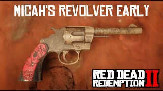 How to get Micahs Revolver Early  Chapter 1 amp Chapter 2  RDR2 [upl. by Eiresed633]