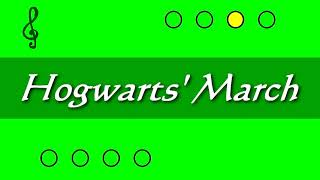 Hogwarts March  Harry Potter and the Goblet of Fire  Free Sheet music Download [upl. by Nilesoy]