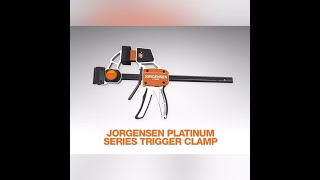 Jorgensen EZ HOLD Platinum Series Trigger Clamp [upl. by Ahsem]