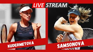 WTA LIVE VERONIKA KUDERMETOVA VS LIUDMILA SAMSONOVA WTA SEOUL 2024 TENNIS PREVIEW STREAM [upl. by Ayanad]