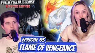 MUSTANG VS ENVY  Full Metal Alchemist Brotherhood Reaction  Ep 53 “Flame of Vengeance” [upl. by Bernadine535]