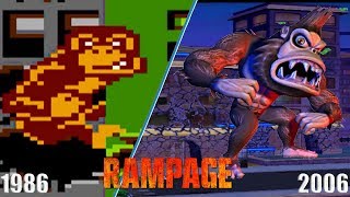 Evolution of Rampage Games 1986  2006 [upl. by Nileek]