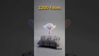 Pillow 3D Cloth Simulation 11k Faces blender3d clothsimulation trend [upl. by Skipper]