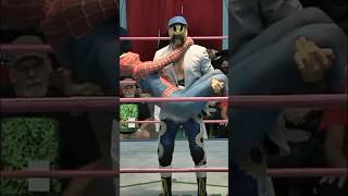 That time Gentleman Jervis put Spidermane to sleep 💤 MemphisWrestling [upl. by Kendry]