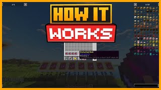 🟨 HOW the BLESSING ENCHANTMENT WORKS in the CORAIL TOMBSTONE MOD in MINECRAFT [upl. by Seamus]