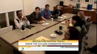 Inside the college admissions process Parenting TODAYshow com [upl. by Dolora]