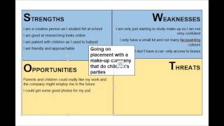 SWOT Analysis  Employability [upl. by Aivon227]