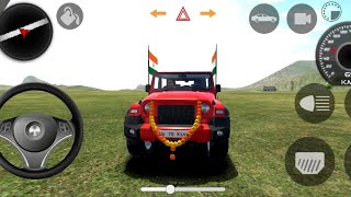 Dollar Song 😲 l Modified Mahindra Red Thar l Indian Car Simulator 3D ll Play for Part  2 [upl. by Mayeda]