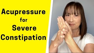 Acupressure Points for Severe Constipation [upl. by Eninnaej]